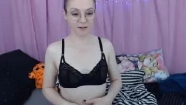 Freaky submissive bald Brianne Lynne with a greedy pussy